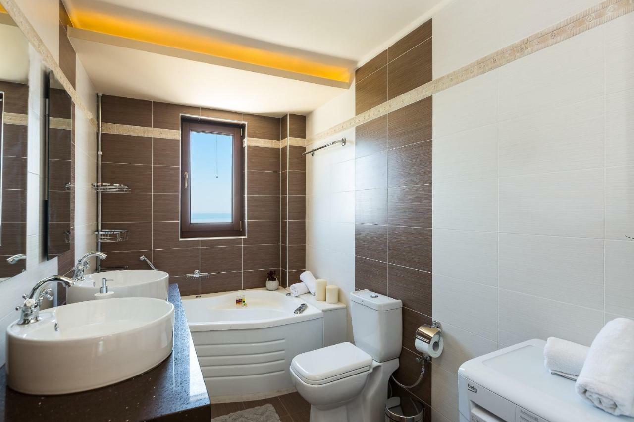 New Villa Kantifes 4 Families Or Couples With Private Pool & Bbq Κυριάννα Εξωτερικό φωτογραφία